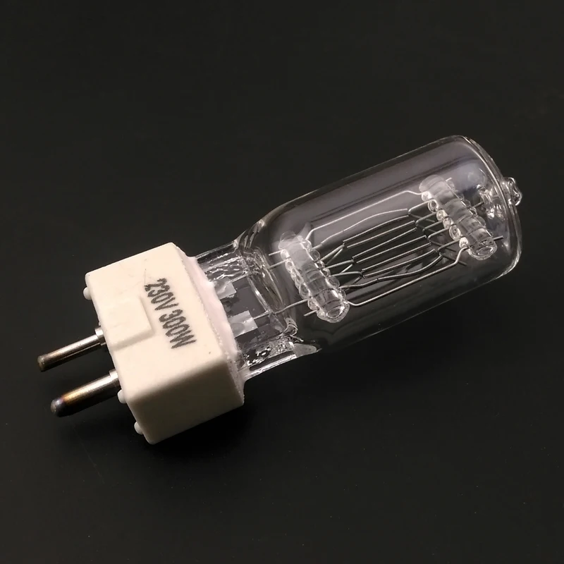 連続ビデオ写真用のタングステン電球,スタジオ写真ランプ,300W,3200k, gy9.5, 2ピース/ロット