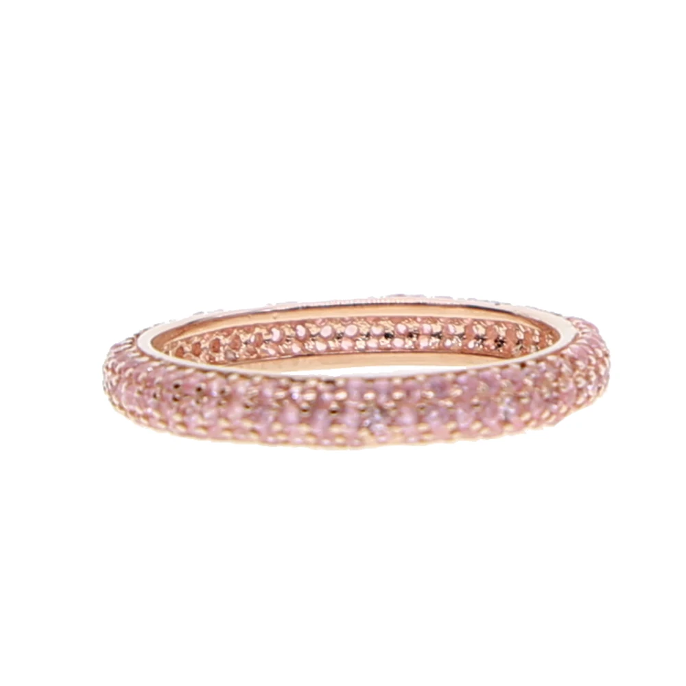 Colorful Stone Hot Style Pink Black Red white Stones CZ Zircon Engagement jewelry Eternity Women Band Stacking rings for Wedding