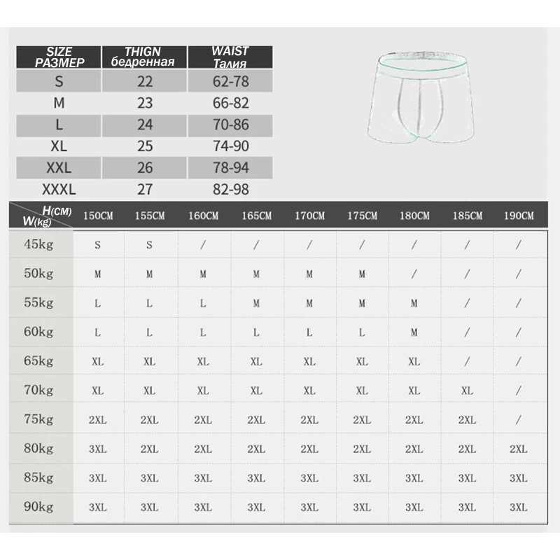 cotton mens underwear boxers open hole underwear for men male cuecas calzoncillos xxxl