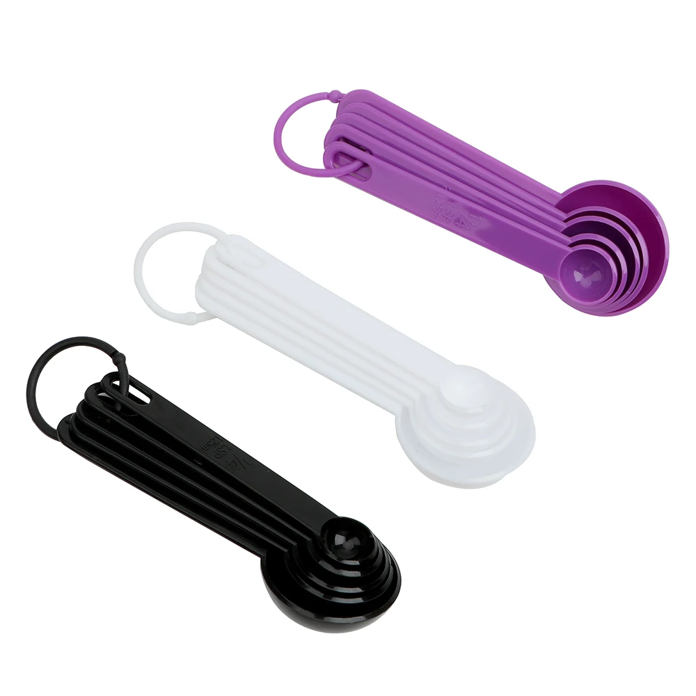 NICEYARD For Baking Coffee Tea 5pcs/Set Baking Tool Plastic Measuring Spoon Measure Tool