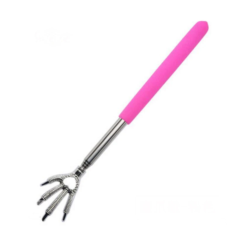 HANRIVER Portable massager flexible telescopic stainless steel mini multi-function body scratch