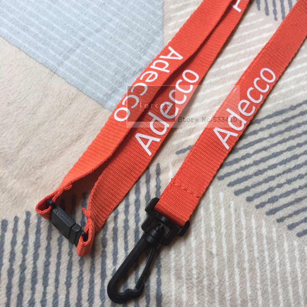 500pcs/lot custom red color lanyard,customized heat transfer logo printing lanyard,OEM brand customized lanyards by DHL