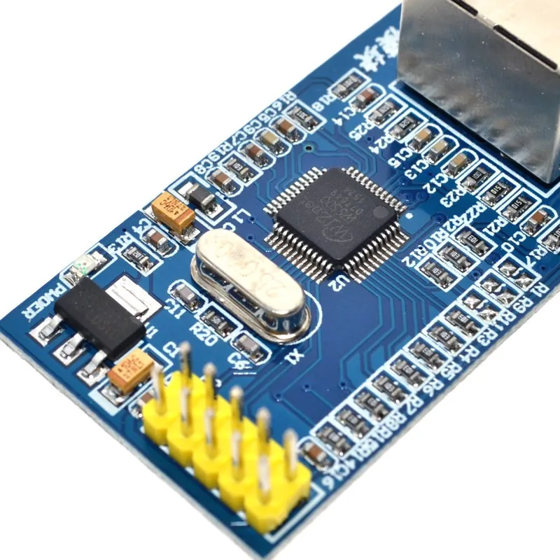 W5500 Ethernet network module hardware TCP / IP 51 / STM32 microcontroller program over W5100