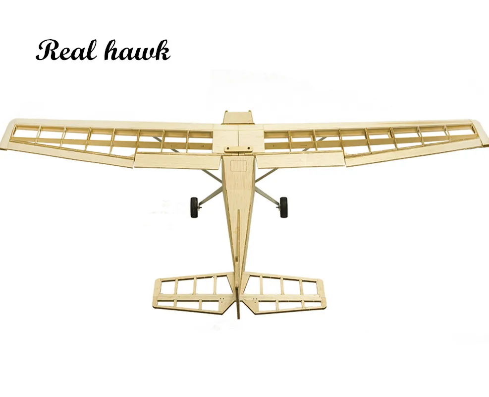 RC AirPlanes Laser Cut Balsa Wood Airplane Kit 2.5-4.0cc nitro or electric Cessna152 Frame Model Building Kit