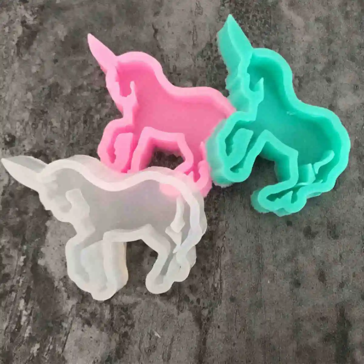 DIY New Silicone Unicorn Horse Cake Chocolate Mould Fondant Baking Mold Sugarcraft Decor