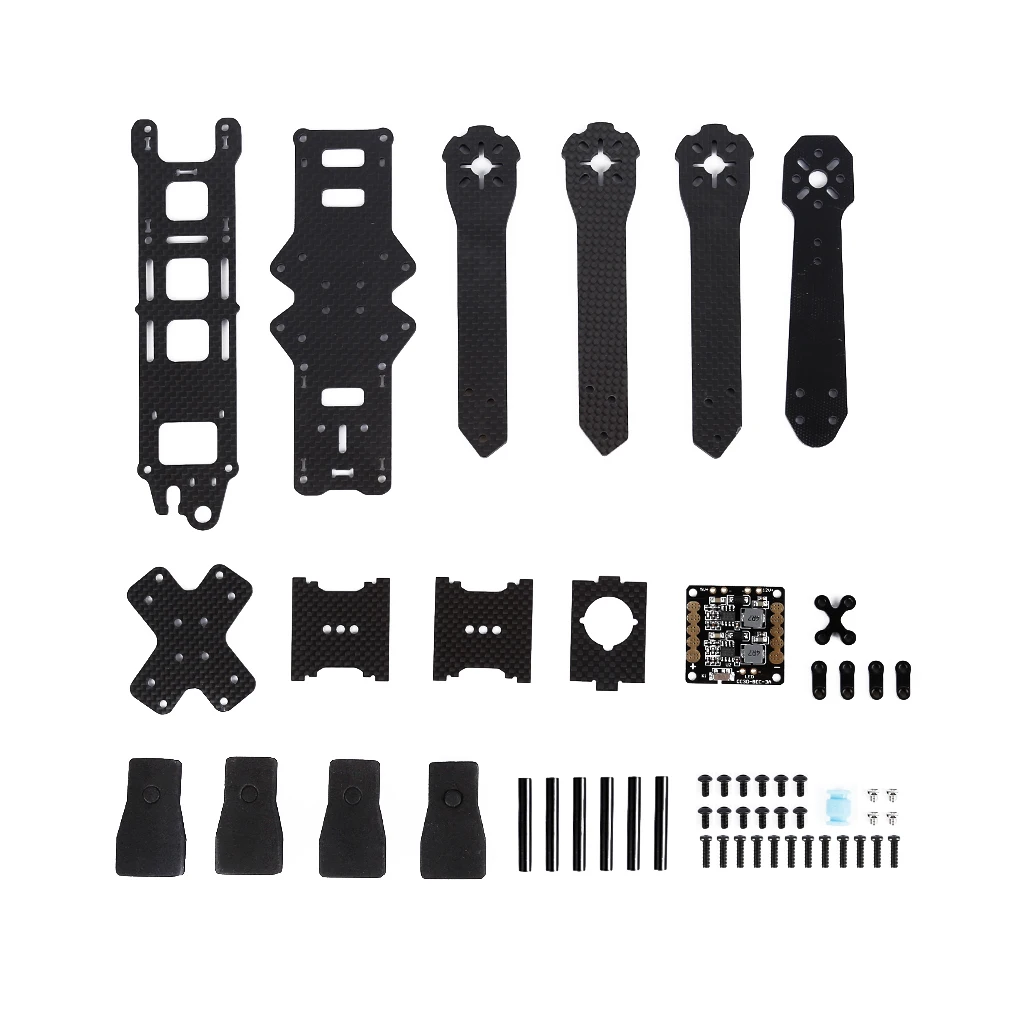 1set QAV-R Full Carbon Fiber Chassis 4mm Loader Arm (220MM) FPV Racing Quadcopter