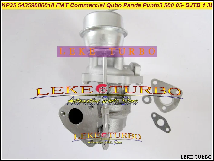 Free Ship KP35 54359880018 54359700018 55202637 Turbo Turbocharger For FIAT Commercial Qubo Panda Punto III 500 DPF SJTD 1.3L