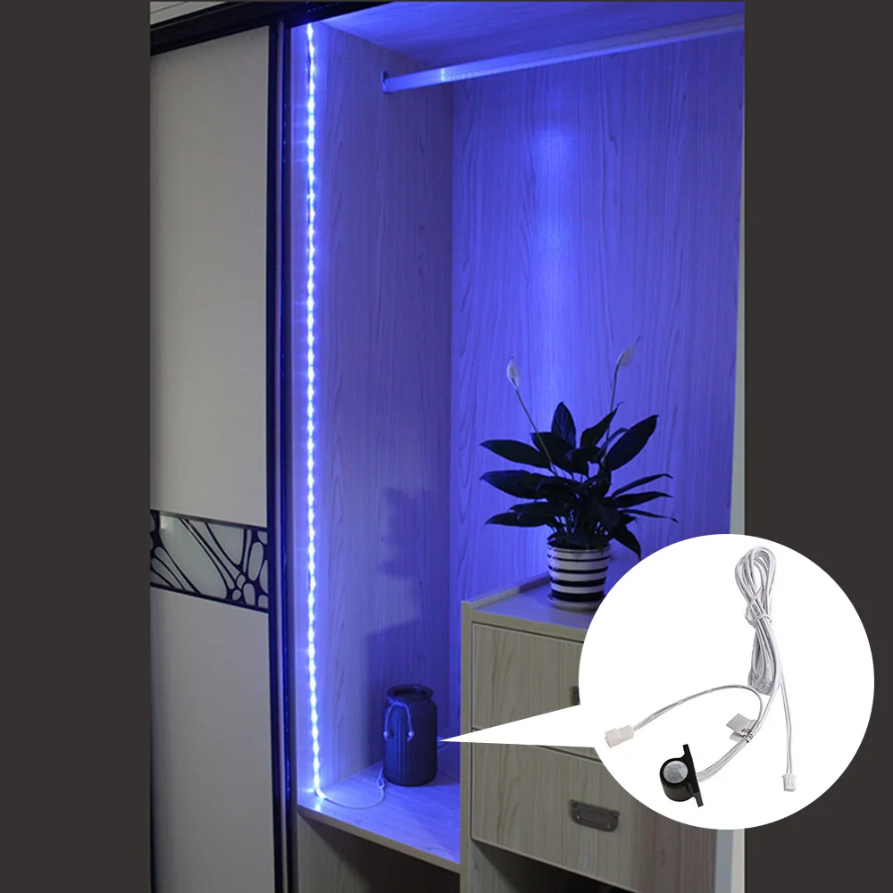 Automatic On Off  PIR Body Infrared Motion Sensor Switch DC 12V 2A Mini LED Strip  Corridor Lamp Light Infrared Sensor Switch