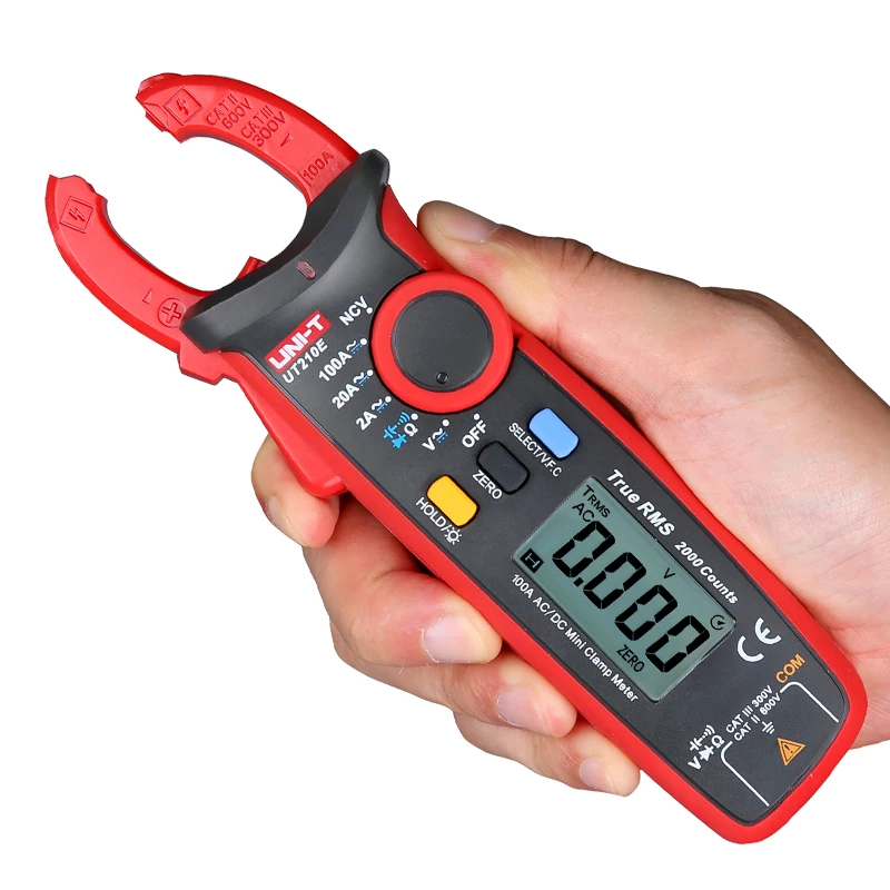 UNI-T UT210 Series High Accuracy Digital Mini Clamp Meter UT210A UT210C UT210D UT210E UT211B