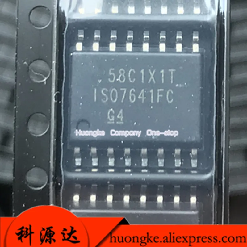 2PCS/LOT ISO7641FCDWR ISO7641FC ISO7641 SOP16 Integrated Circuit