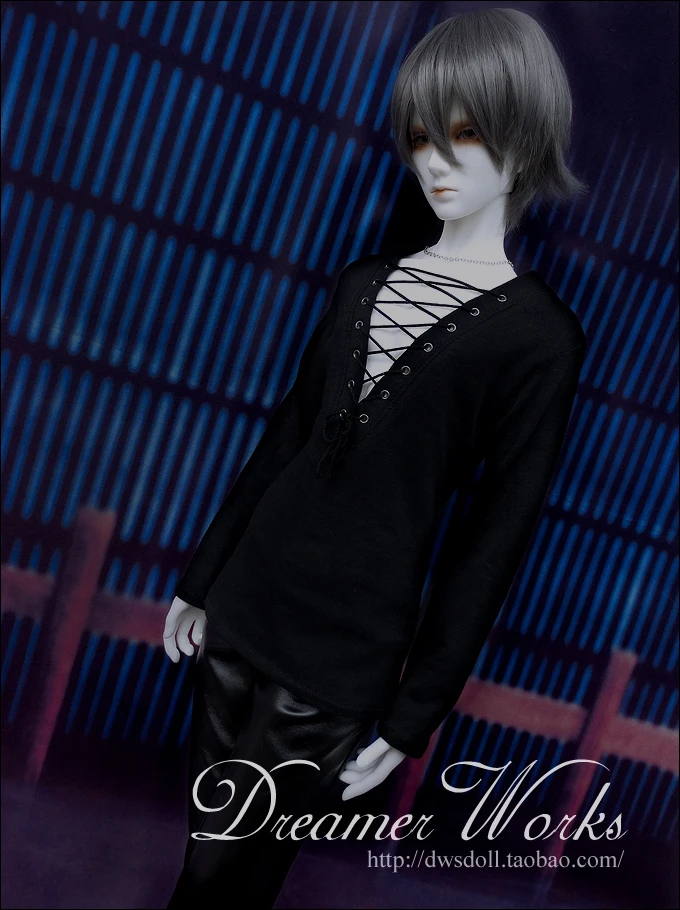 1/4 1/3 scale BJD clothes Long-sleeved T-shirt top for BJD/SD doll accessories,Not included doll,shoes,wig,and other 1222