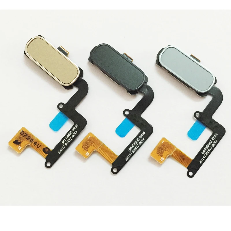 

New For Samsung A3 A5 A7 2017 A320 A520 A720 Touch ID Fingerprint Sensor Home Return Key Menu Button Flex Cable