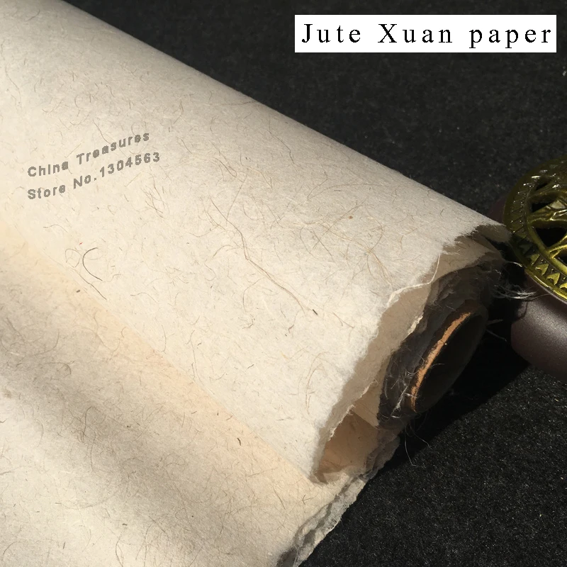 

10sheets Chinese Rice paper Calligraphy Writing Paper Chinese Painting Xuan Zhi Handmade mulberry bark Mix jute Paper ban shu