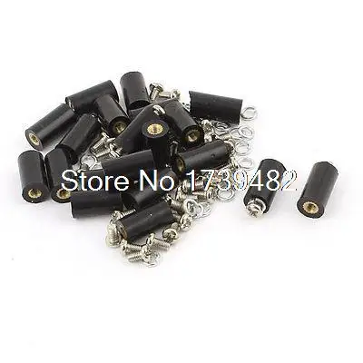 20pcs M3 Brass Insert Thread 8x15mm Insulated Standoffs Spacer for Motherboards