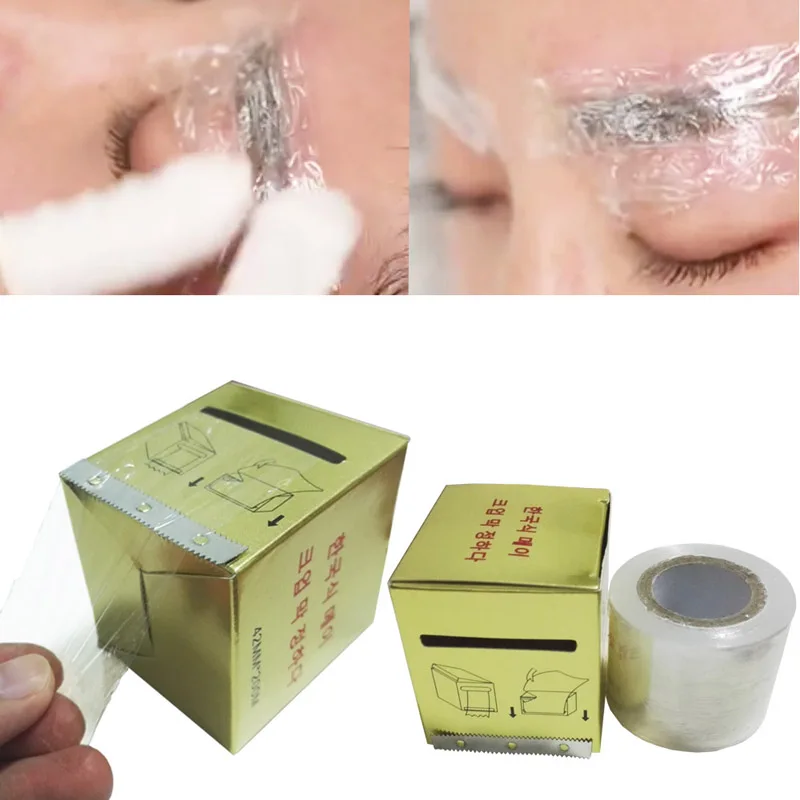 1pc Microblading 42mm * 200m Kunststoff Wrap Konservierungs Film für Permanent Make-Up Tattoo Augenbraue Liner Tattoo Zubehör versorgung