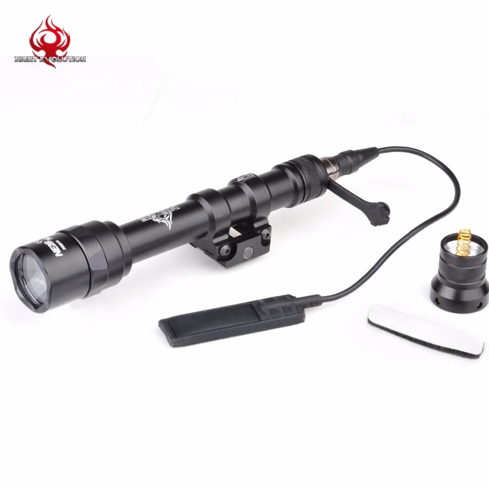 Night-Evolution Weapon Flashlight M600AA Mini Scout Light For Hunting Outside NE04063