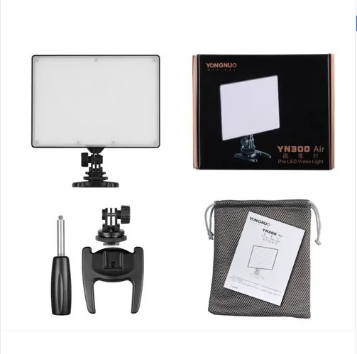 

YONGNUO YN300 Air Ultra Thin On Camera Led Video Light Pad Panel for Canon Nikon Sony Panasonic DSLR & Camcorder