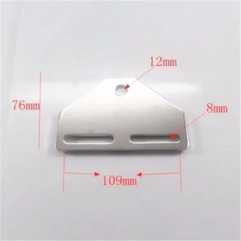 Motorbike Bottom Mount Headlight Bracket Adapter Cruiser Chopper XL Touring FL