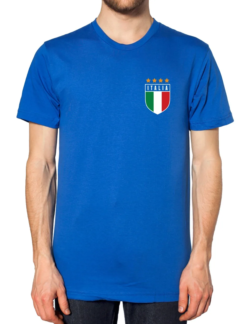 Summer Mens Summer Tops Tees T Shirt Retro Italy Footballer T Shirt Italia Italian Men Women Kid Fan 2018Funny Cotton Tee