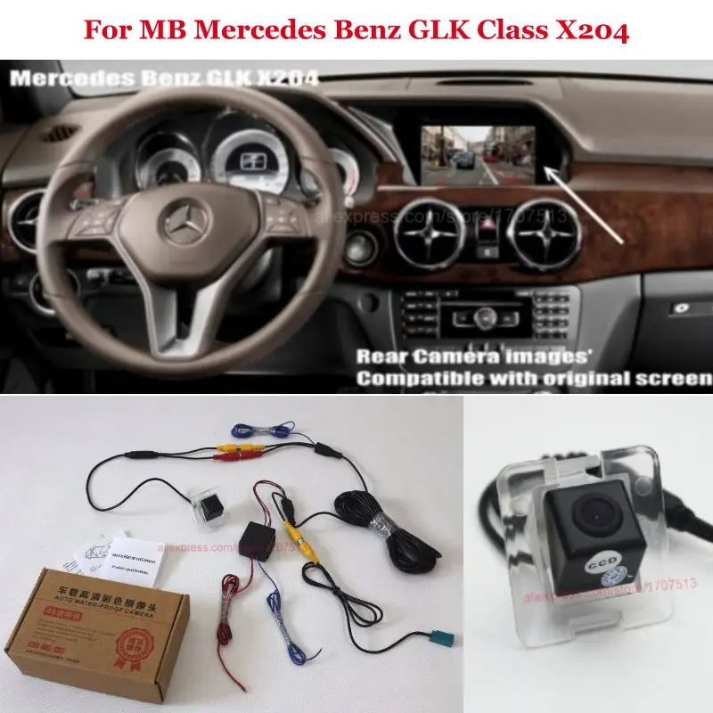 

Car Rear View Camera For Mercedes Benz GLK Class X204 - Back Up Reverse Camera RCA & Original Screen Compatible