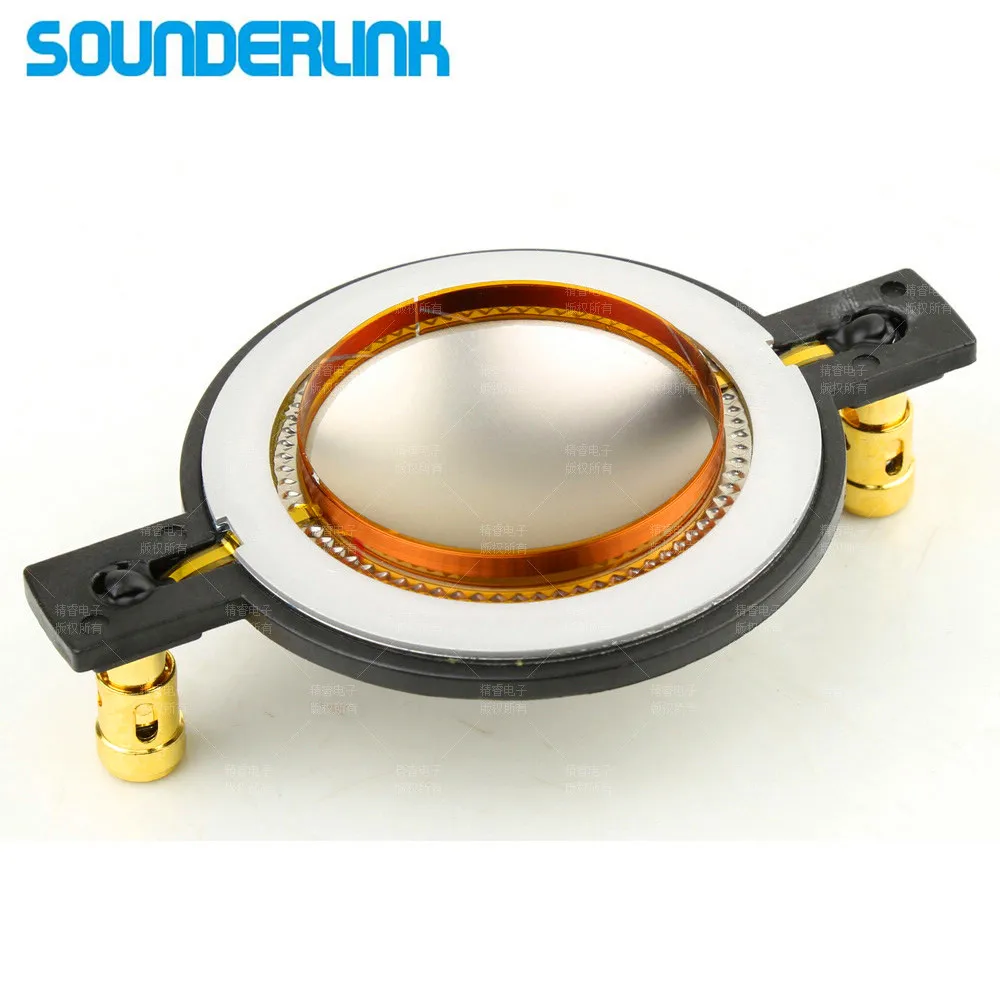 2pcs/lot 44.4mm 44.5MM replacement speaker part components Tweeter Speaker DIY 8O Dome diaphragm film Replace Voice coil