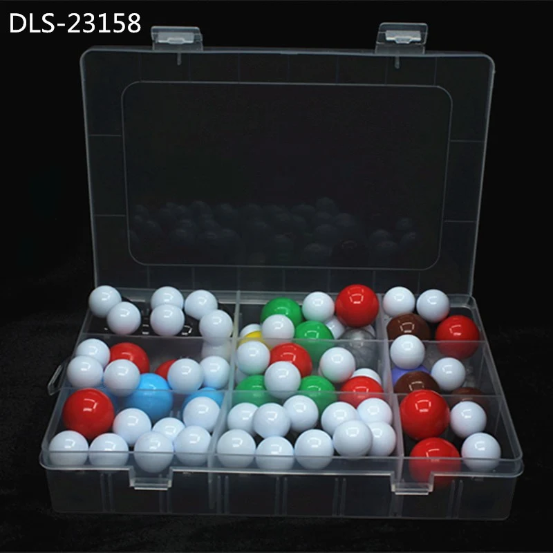 DLS-23158 molecular model 158pcs 23mm Dia. Organic Chemistry molecules Structure Model for Chemistry Teaching ship with box