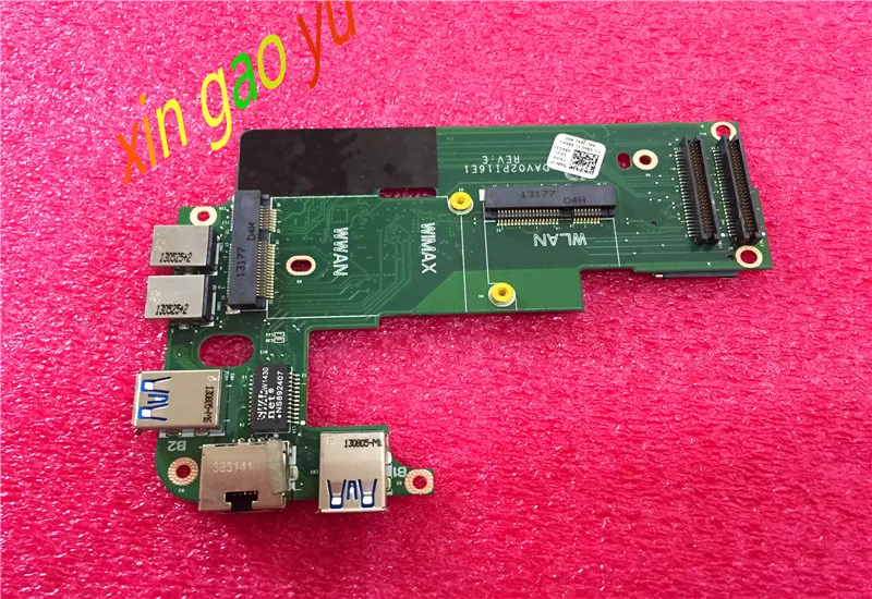 N4110 USB BOARD 86G3N 086G3N CN-086G3N DAV02PI16E1  FOR Dell Vostro 3450 Audio USB Ethernet LAN Board