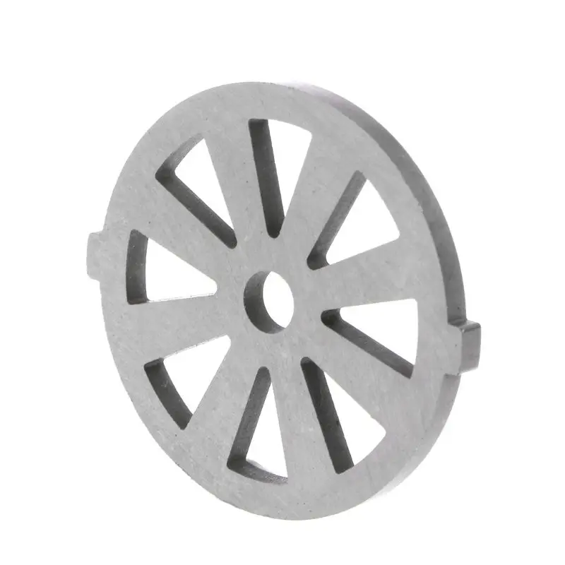 แผ่นบดเนื้อสัตว์สุทธิมีดชิ้นส่วนเครื่องบดเนื้อสแตนเลสสตีลจานหลุม