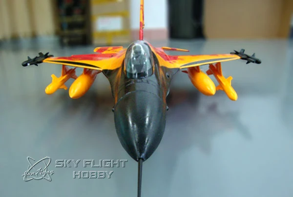 Skyflight Hobby F16 F-16 70mm EDF rc jet plane