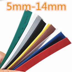 1meter 2:1 9 Colors 5mm 6mm 7mm 8mm 9mm 10mm 11mm 12mm 13mm 14mm Heat Shrink Heatshrink Tubing Tube Wire Dropshipping