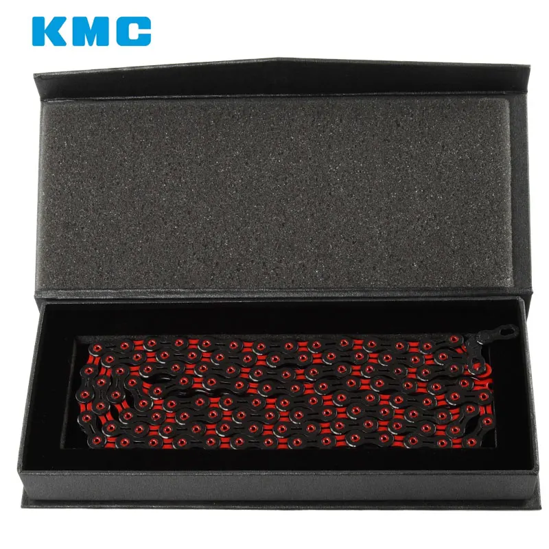 KMC Diamond Like Coating 10 Speed 11 Speed Bicycle Chain X10SL X11SL Mountain Bike Ultralight DLC Chain Cycling Road Bike Chains