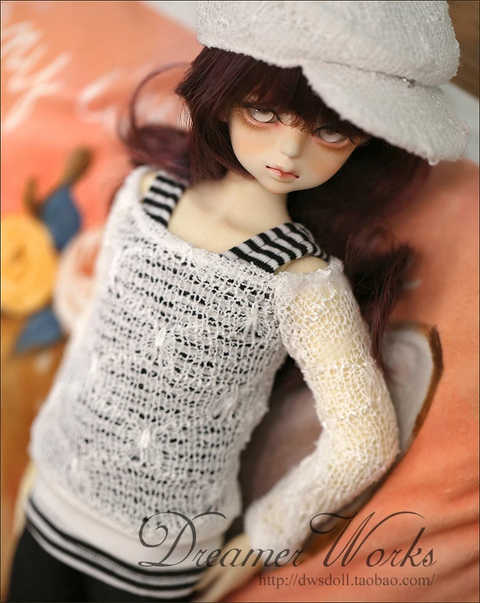 1/6 1/4 1/3 BJD suit Hat+vest+sweater+jeans for BJD/SD clothing doll accessories,Not included doll,shoes,wig and other  18D1262