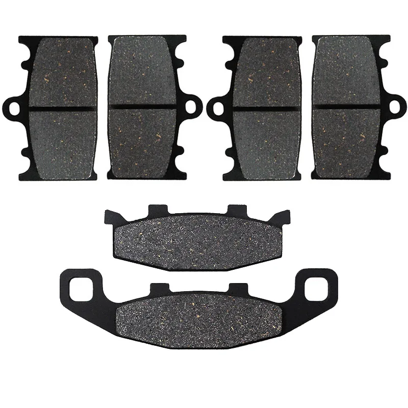 Motorcycle Front and Rear Brake Pads for Kawasaki ZZR400 ZZR 400 ZX400 1990-1992 ZX600 ZX 600 ZX6 1990 1991 1992 1993