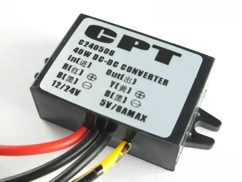 Car power converters 12V24V to 5V 8A 40W DC-DC power converters