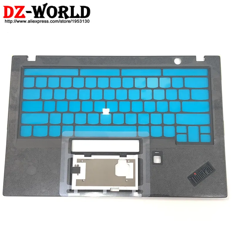 

New/Orig for Lenovo ThinkPad X1 Carbon 6th 20KH 20KG Keyboard Bezel Palmrest Cover w/o Touchpad w/ Fingerprint Hole AM16R000300