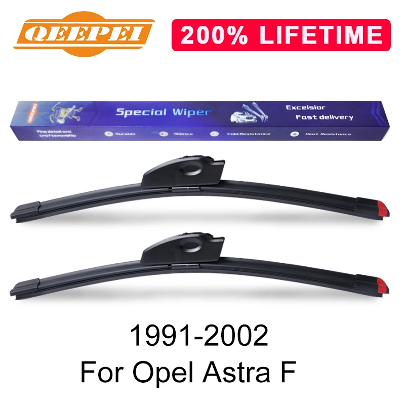 

QEEPEI Replace Wiper Refill Windscreen Wiper Blades For Opel Astra F 1991-2002 Windshield Rubber Replacement Wiper