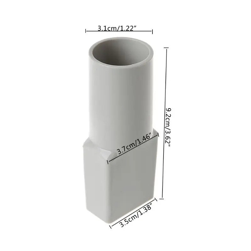 Vacuum Dust Cleaner Hose Converter Adapter For Media Dust Collector SC861/861A Compatible Round Square Head