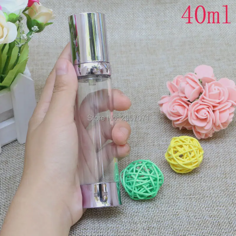 30ml Mini Makeup Empty Airless Pump Bottles Travel Essential Lotion Dispenser Liquid Cosmetic Containers Storage 100pcs/lot DHL