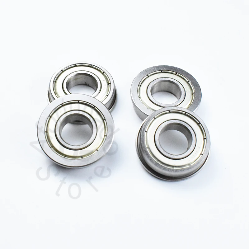 FR8ZZ 12.7*28.575/31.12*7.938(mm) 10pieces Flange bearings 10pcs Metal Sealed Shielded Miniature Mini Bearing FR8 FR8Z FR8ZZ