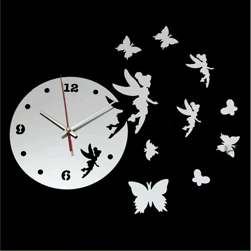 2019 New Wall Clock Quartz Watch  Clocks Reloj De Pared Modern Design Digital 3d Diy Acrylic Mirror  Living Room