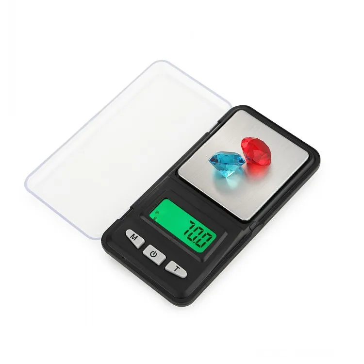 Digital Jewelry Scales Weight Balance Mini Precision Electronic pocket weighing scale Accuracy 0.01g for Gold Jewelry Gram scale