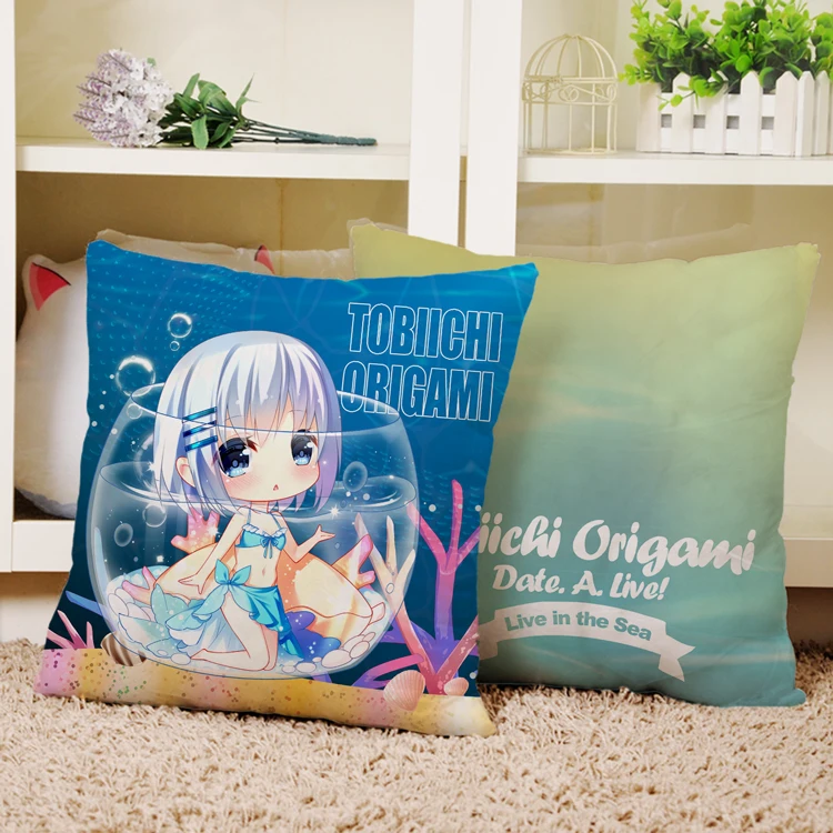 New Japan Anime Cartoon Date A Live Little Double-sided Pillow Decorative Dakimakura Almohada Poduszka 2