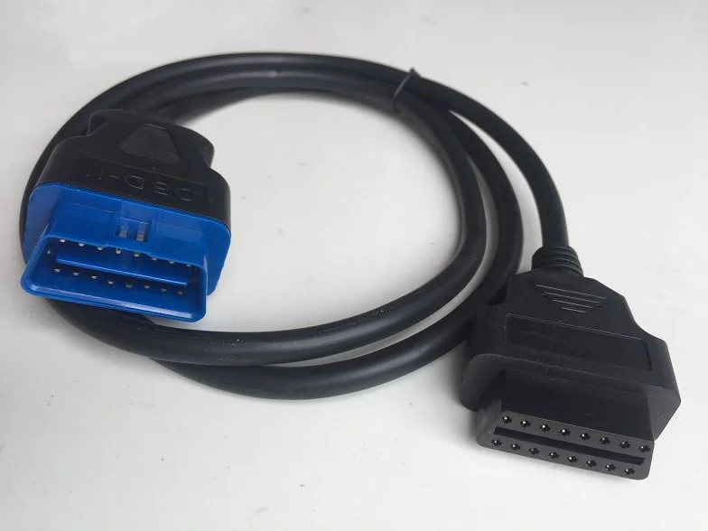 New OBD II 16Pin Male To 16Pin Female Cable OBD 2 Extension OBD2 16 pin Adapter Connector