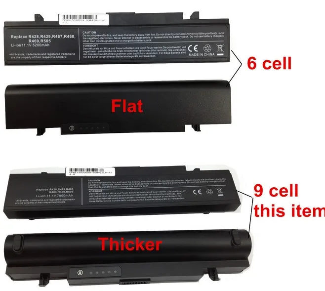 9Cell Laptop Battery For Samsung NP300E NP300E5A NP300E5Z NP300E4A NP300E4Z NP300E4AH NP300E7A NP300E7Z NP300E5C-A06US