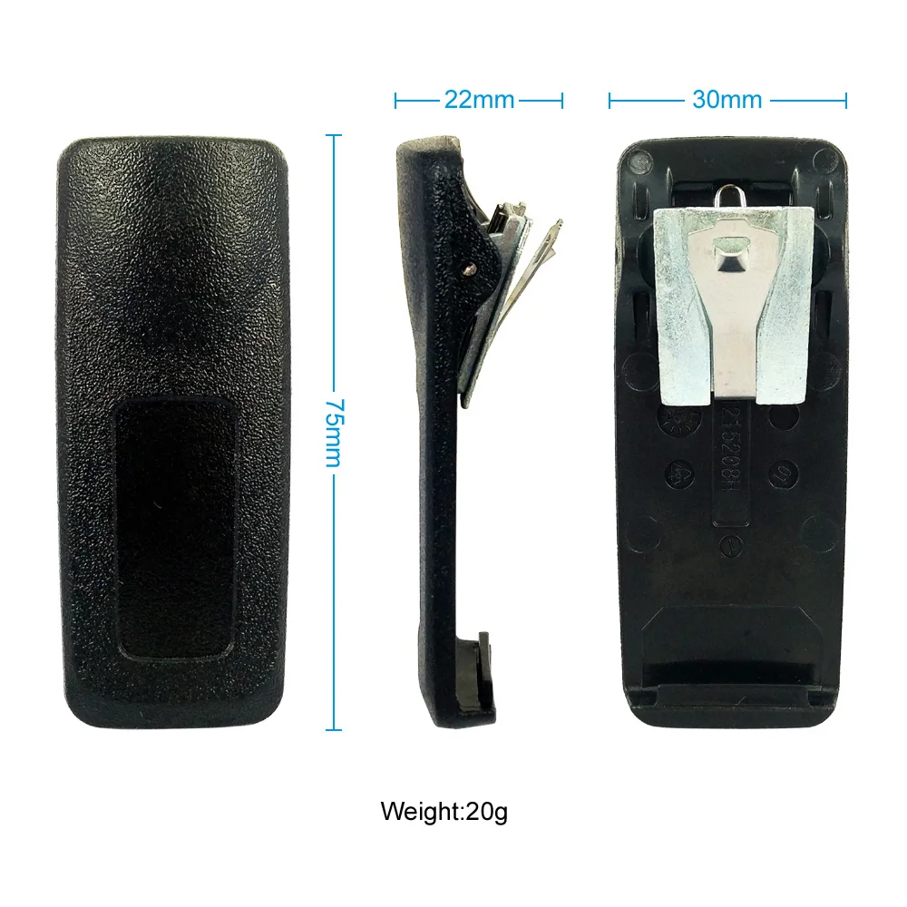 Belt Clip for Motorola XPR6550 XPR6350 XIR P8268 P8200 DGP4150 DGP6150 PMLN4651A Walkie Talkie Two Way Radio Battery Clip