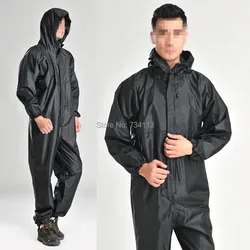 Waterproof work clothes Conjoined raincoats overalls motorcycle raincoat Protection clothing rain suit Dust-proof anti-paint