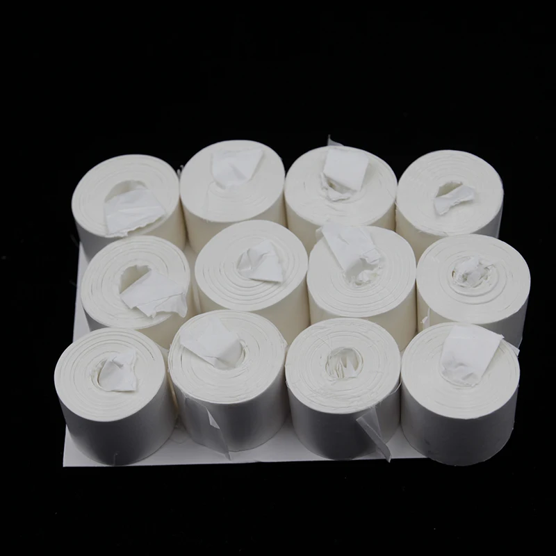 Mouth Coil Paper (White) 12 Pcs/Pack 19 Meters Top-Quality Vomit Paper Magic Tricks Close Up Street Magician Magia Accessories