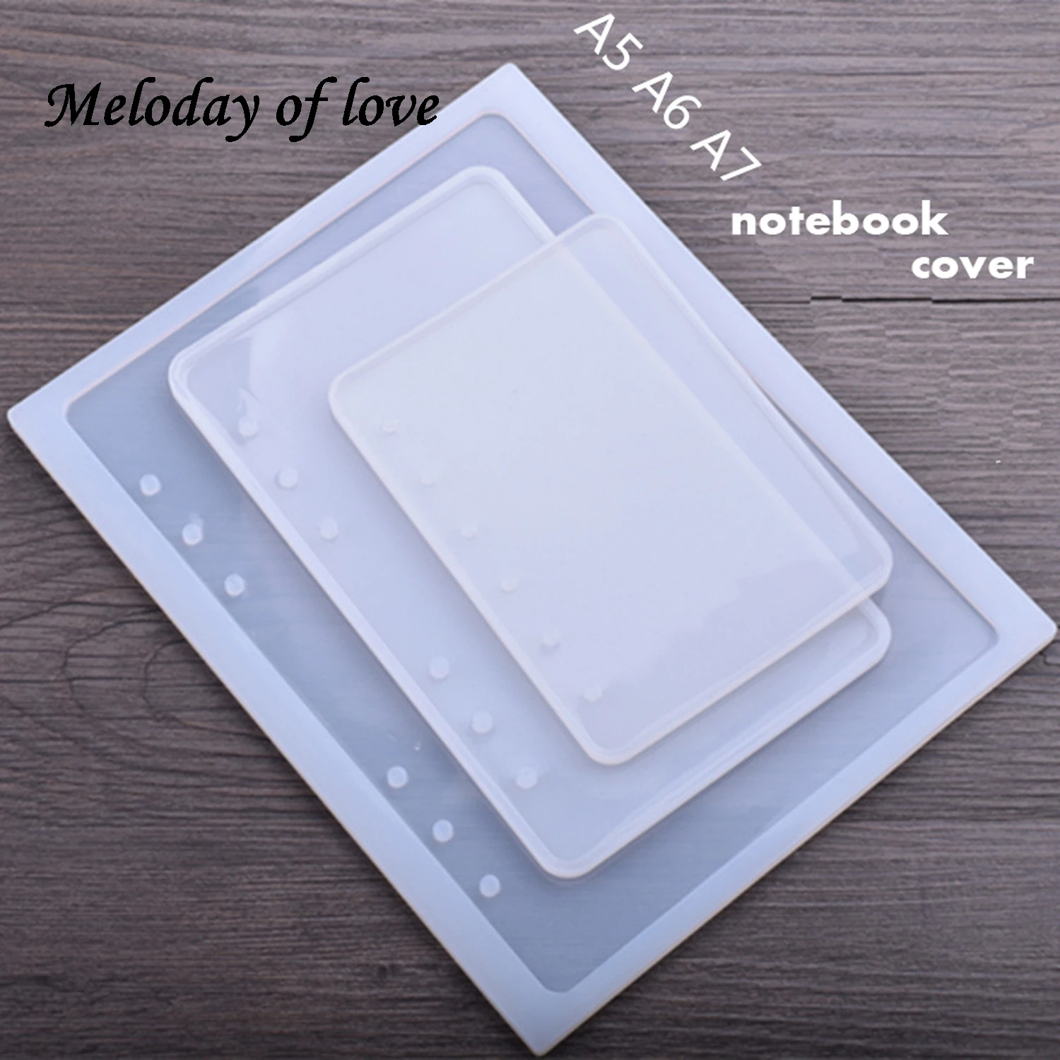 

1PC A5 A6 A7 Notebook DIY Handcraft Mold Expoxy Tools resin molds for jewelry silicone molds for 3D crafts M0011