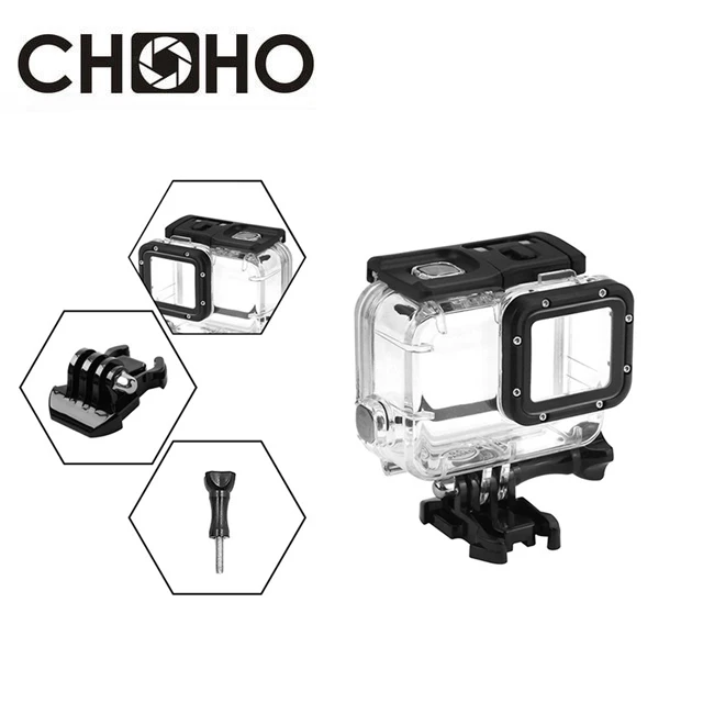 40M Underwater Waterproof Case Diving Housing Mount Shell Anti Fog for GoPro Hero 5 6 7 Black Go Pro Camera For GoPro Accessory