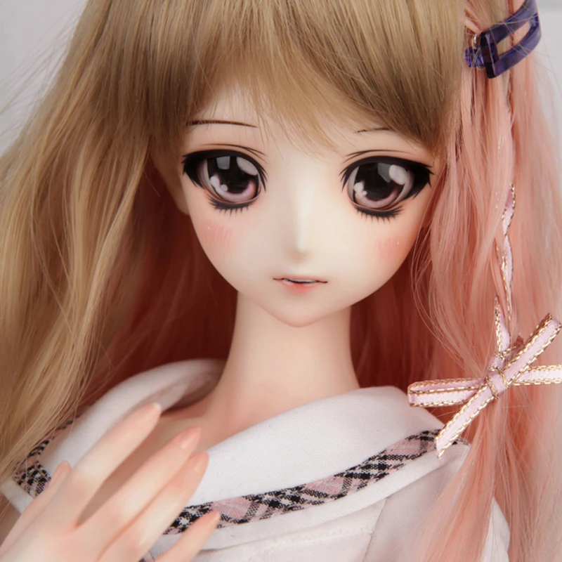 New 1/3 BJD/SD Dolls Senior Square Cartoon Eyes Element Amy Resin Model Toy For Chrismas Gift Spot Makeup